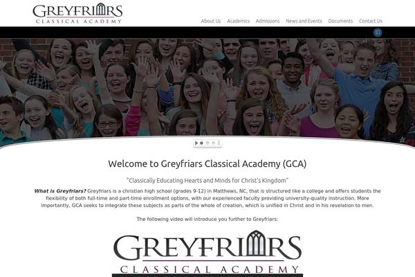 greyfriarsclassical.org site used Celestial