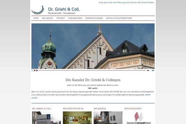 griehl-anwaltskanzlei.de site used Caliber