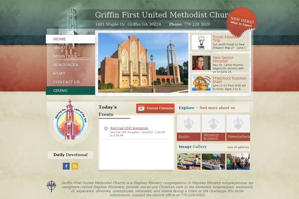 griffin-fumc.org site used Fumc
