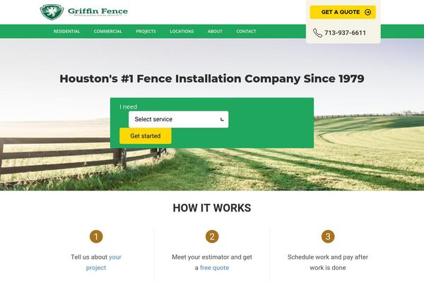 griffinfence.com site used Griffin