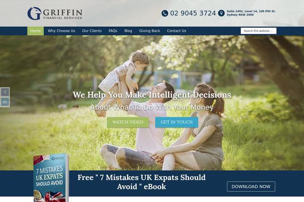 griffinfinancialservices.com.au site used Griffinfinancialservices