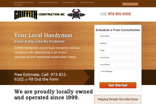 griffithhandyman.com site used Griffith