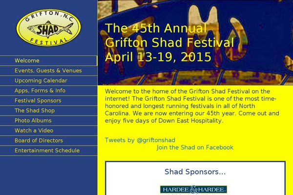 griftonshadfestival.com site used Yoy