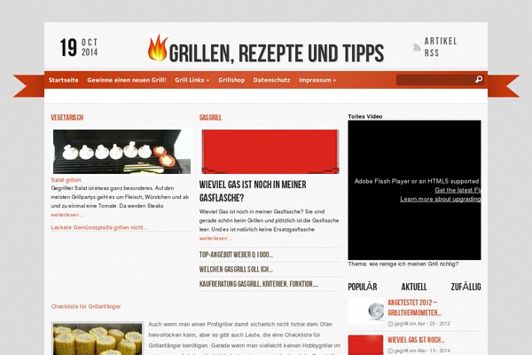 Customizr theme site design template sample
