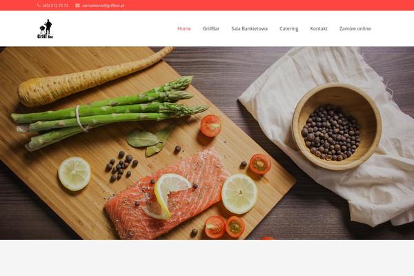 Impreza theme site design template sample