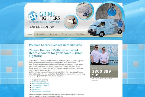 grimefighterscleaning.com.au site used Grim