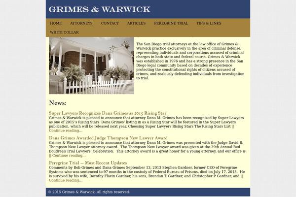 grimesandwarwick.com site used Grimesandwarwick