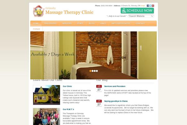 grimsbymassage.com site used Massage-v1