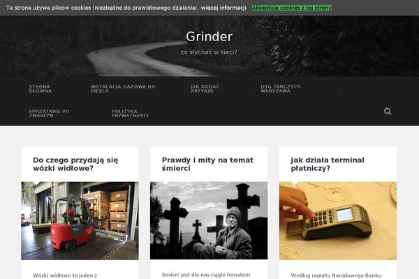 grinder.pl site used Magazine Base