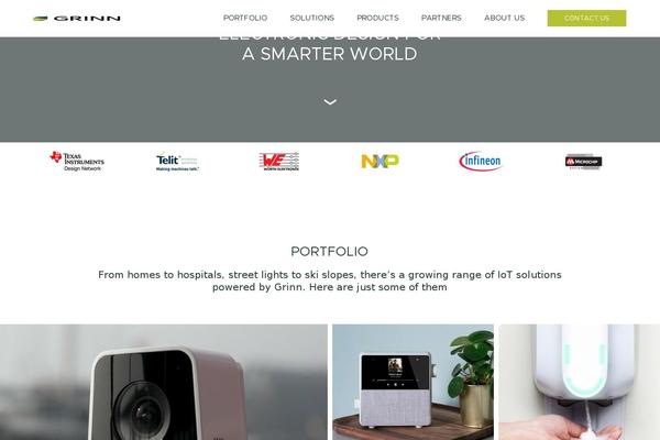 QuickStrap theme site design template sample