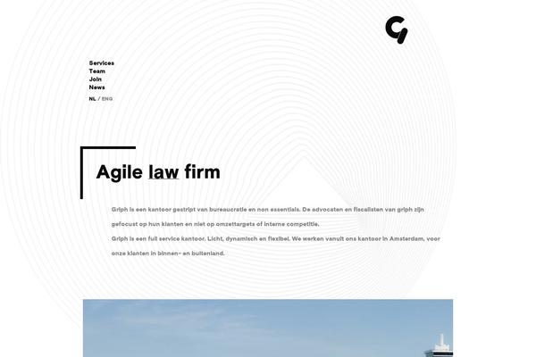 griph.nl site used Griph
