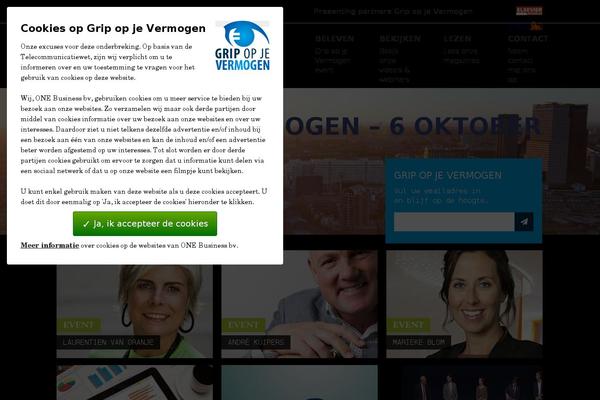 gripopjevermogen.nl site used Jaafdesign