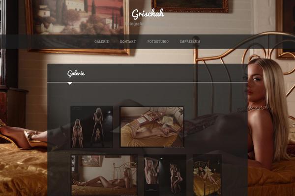 Baskerville theme site design template sample