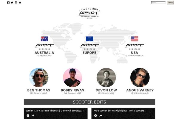 gritscooters.com site used Grit-scooters