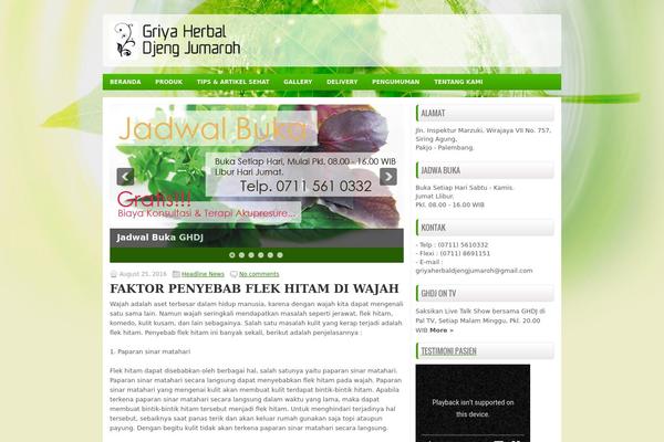 griyaherbal-djengjumaroh.com site used Health-style