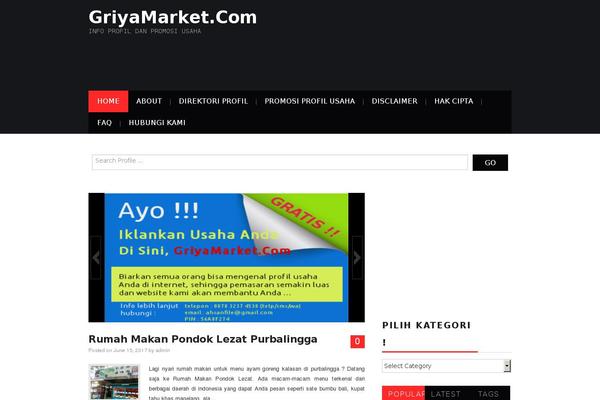 griyamarket.com site used Hiero