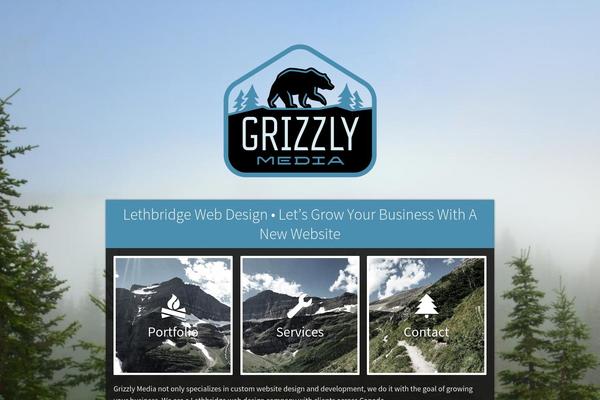 grizzlymedia.ca site used Grizzlybones