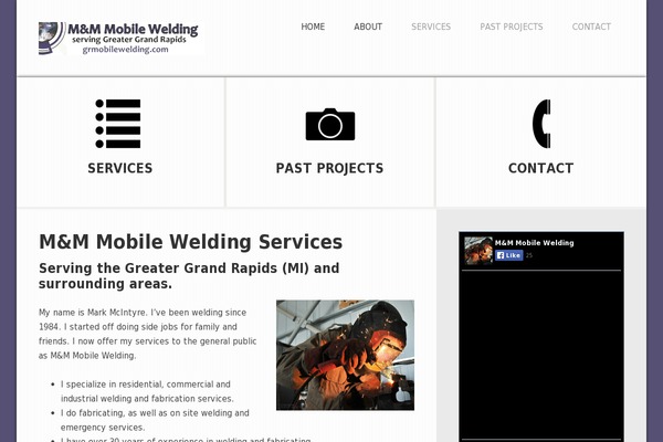 grmobilewelding.com site used Streamline Pro