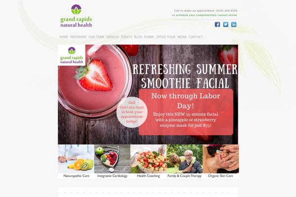 Headway theme site design template sample
