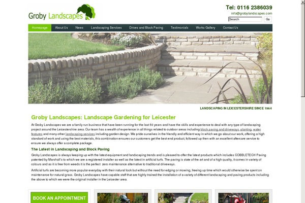 grobylandscapes.co.uk site used Efox