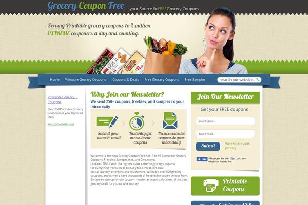grocerycouponfree.net site used Grocery