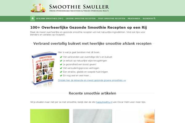 groenesmoothiesreceptenboek.net site used Senhtheme