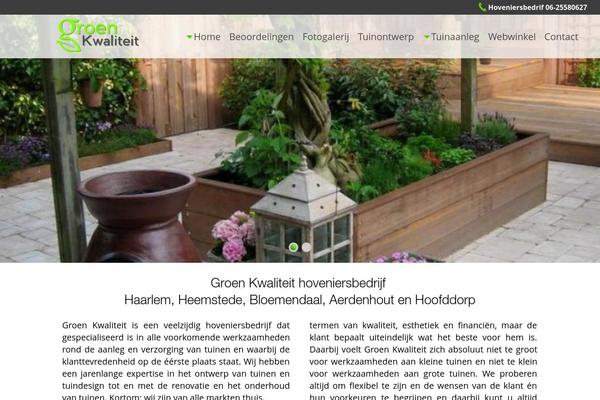groenkwaliteit.nl site used Groen