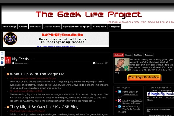 Suffusion theme site design template sample