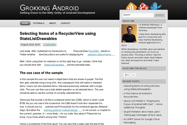 grokkingandroid.com site used Grokkingandroid