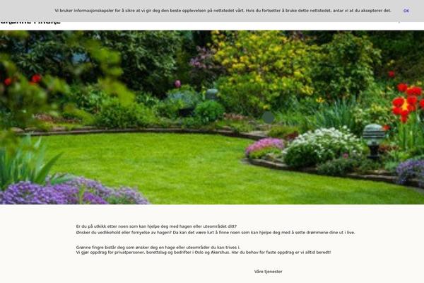 gronnefingre.com site used Landscaping-child