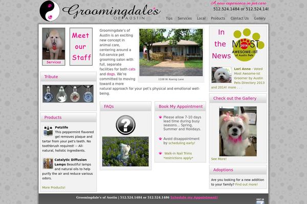 groomingdalesofaustin.com site used J3webservices37