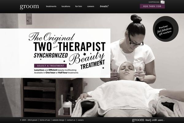 groomlondon.com site used Groom