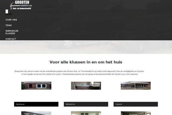 grootenbouw.nl site used Trader-child