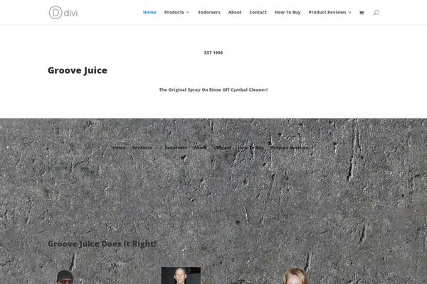 Divi theme site design template sample