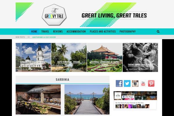 Valenti theme site design template sample