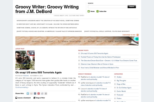 groovywriter.com site used The Morning After