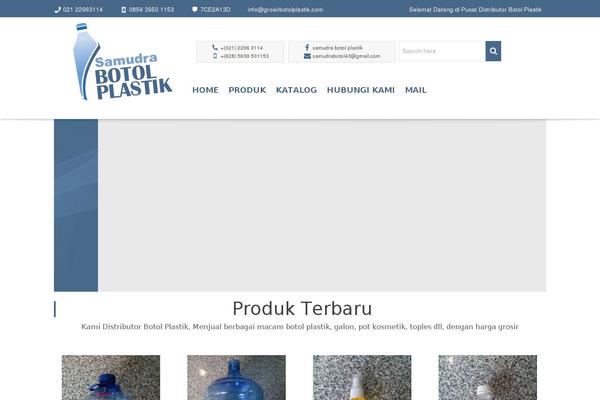 Venedor theme site design template sample