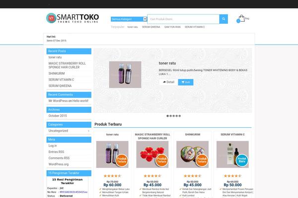 Smarttoko-theme-v7 theme site design template sample