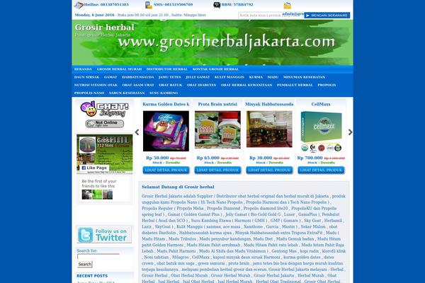 grosirherbaljakarta.com site used Indostore4-2client