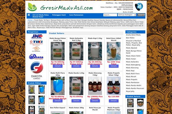 grosirmaduasli.com site used New-wptoko