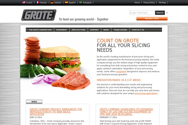 grotecompany.com site used Grote