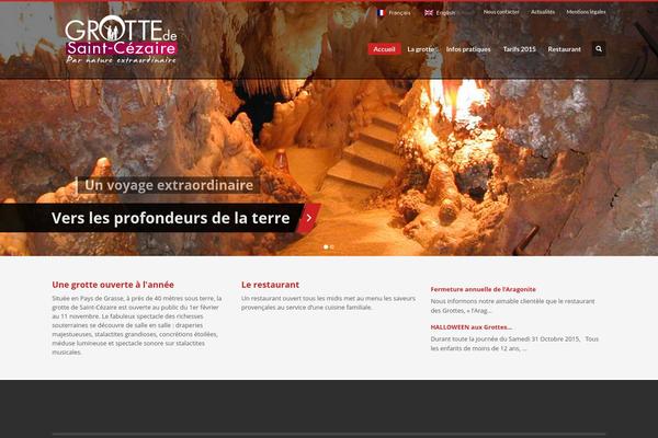 grotte-saintcezaire.com site used Grotte-st-cezaire