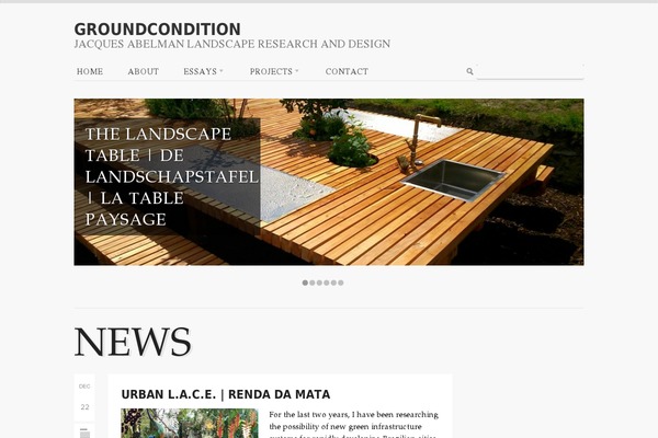 groundcondition.com site used Briefed