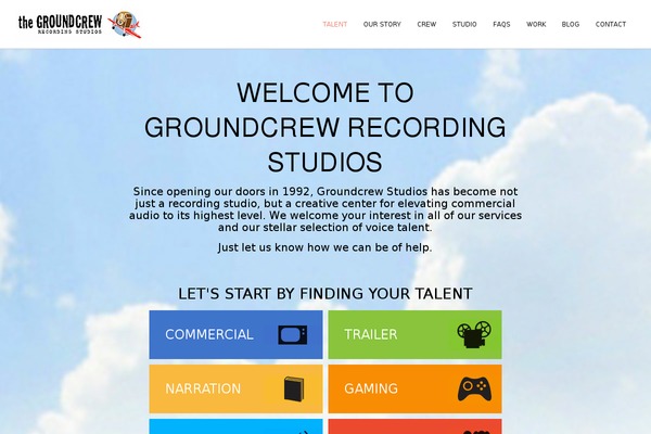 groundcrewstudios.com site used Infinitygrid