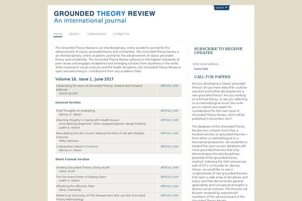 groundedtheoryreview.com site used Artsee-child
