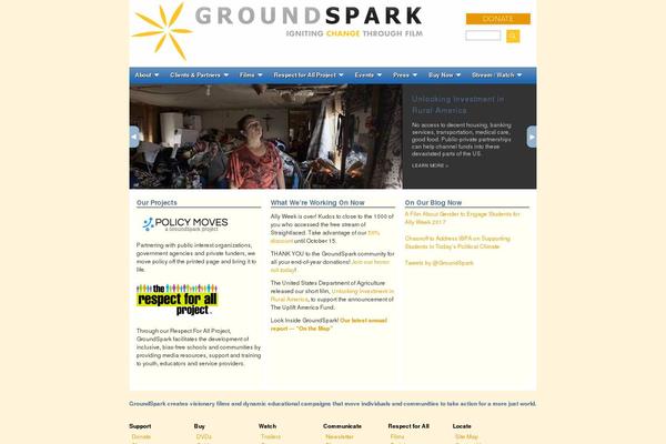 groundspark.org site used Groundspark2