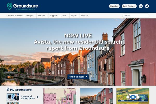 groundsure.com site used Groundsure