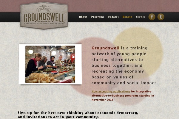 groundswellcommunity.ca site used Wp-bootstrap4-336