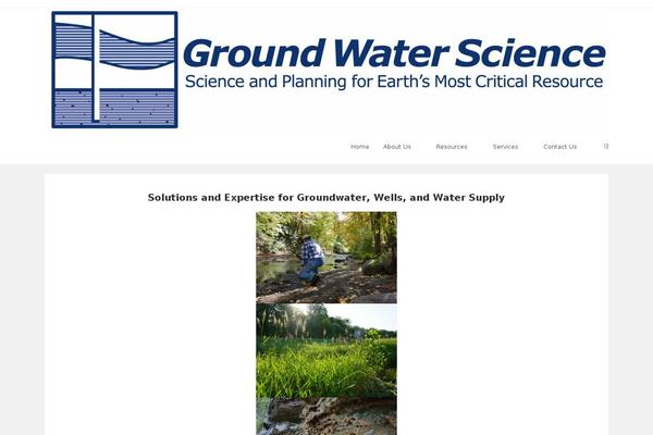 groundwaterscience.com site used OceanWP