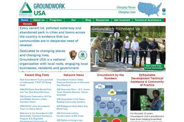 groundworkusa.org site used Groundwork